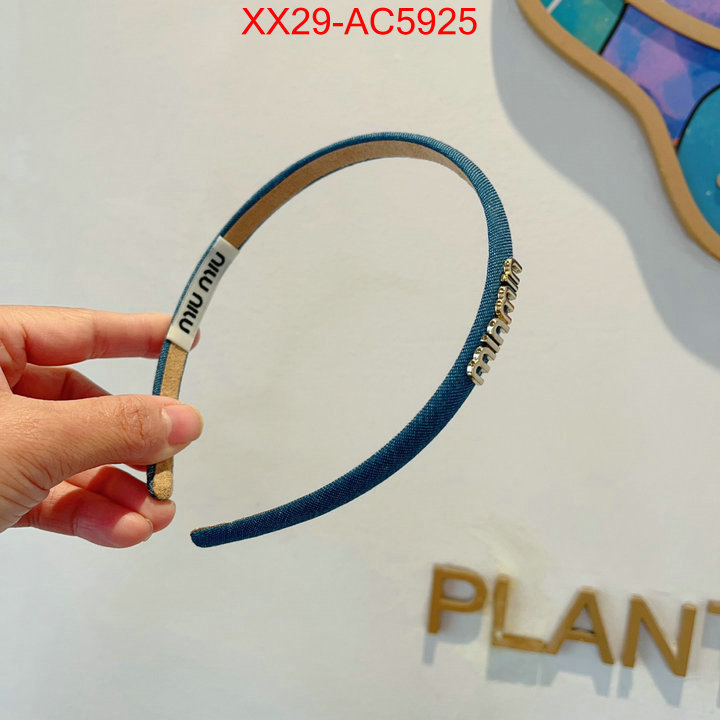 Hair band-MIU MIU buy aaaaa cheap ID: AC5925 $: 29USD