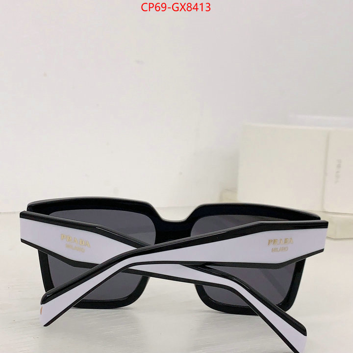 Glasses-Prada top quality website ID: GX8413 $: 69USD