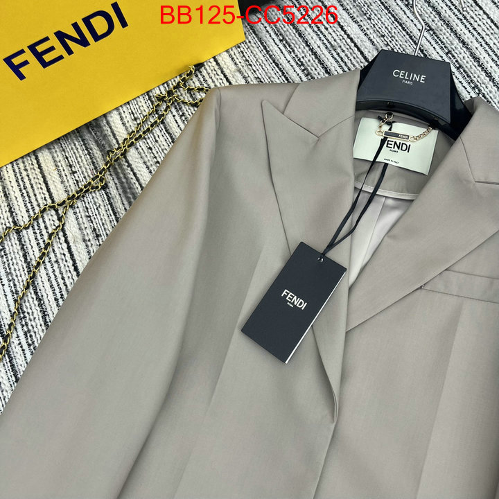 Clothing-Fendi from china 2024 ID: CC5226 $: 125USD