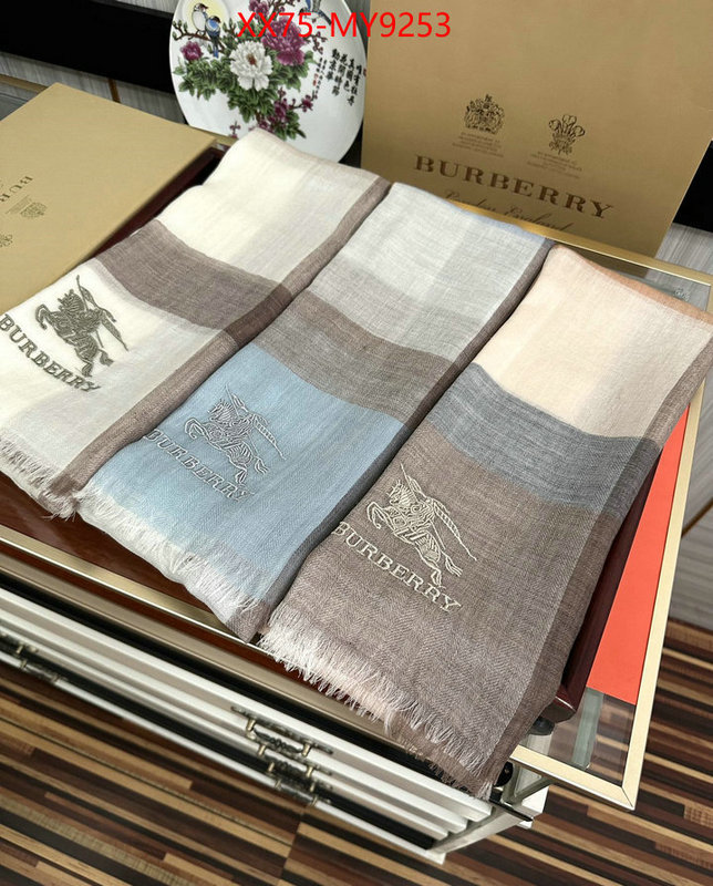 Scarf-Burberry china sale ID: MY9253 $: 75USD