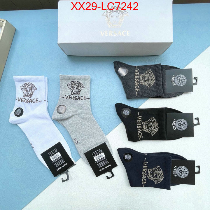 Sock-Versace top quality ID: LC7242 $: 29USD