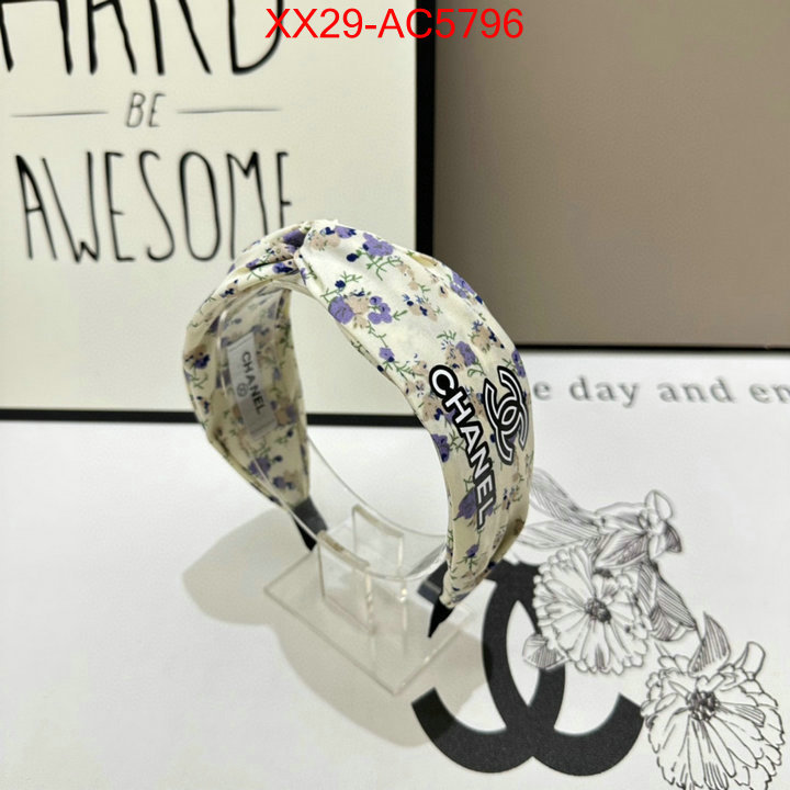 Hair band-Chanel wholesale sale ID: AC5796 $: 29USD