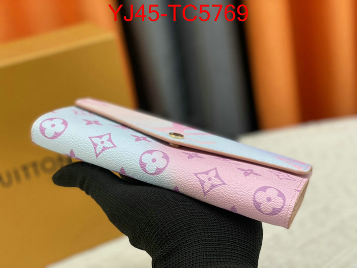 LV Bags(4A)-Wallet replica us ID: TC5769 $: 45USD,