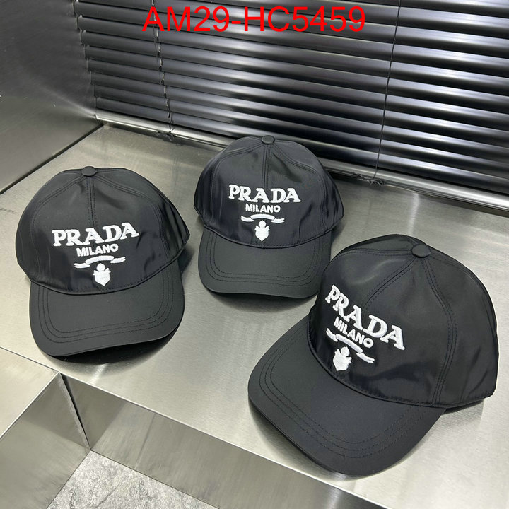 Cap (Hat)-Prada replica 2024 perfect luxury ID: HC5459 $: 29USD