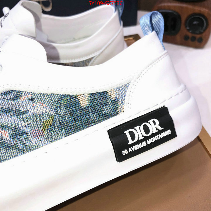 Men shoes-Dior how to find replica shop ID: SX7536 $: 109USD