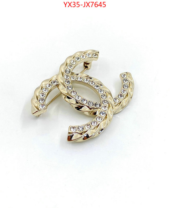 Jewelry-Chanel best website for replica ID: JX7645 $: 35USD