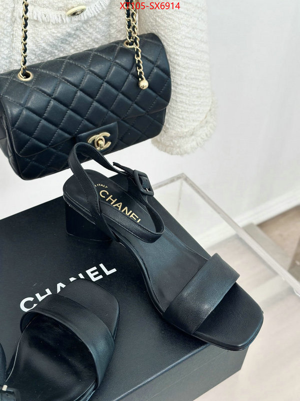 Women Shoes-Chanel best quality designer ID: SX6914 $: 105USD