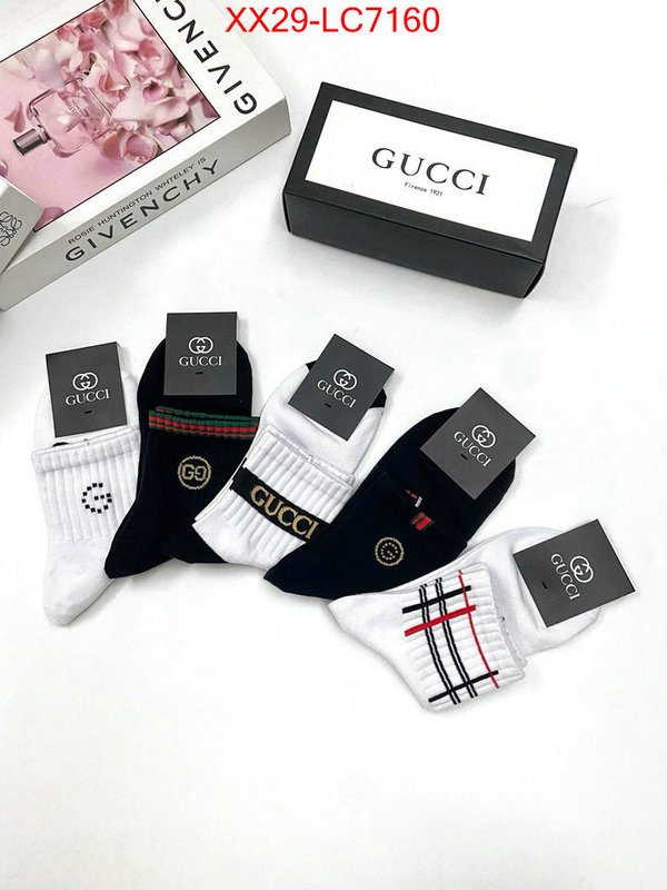 Sock-Gucci high ID: LC7160 $: 29USD