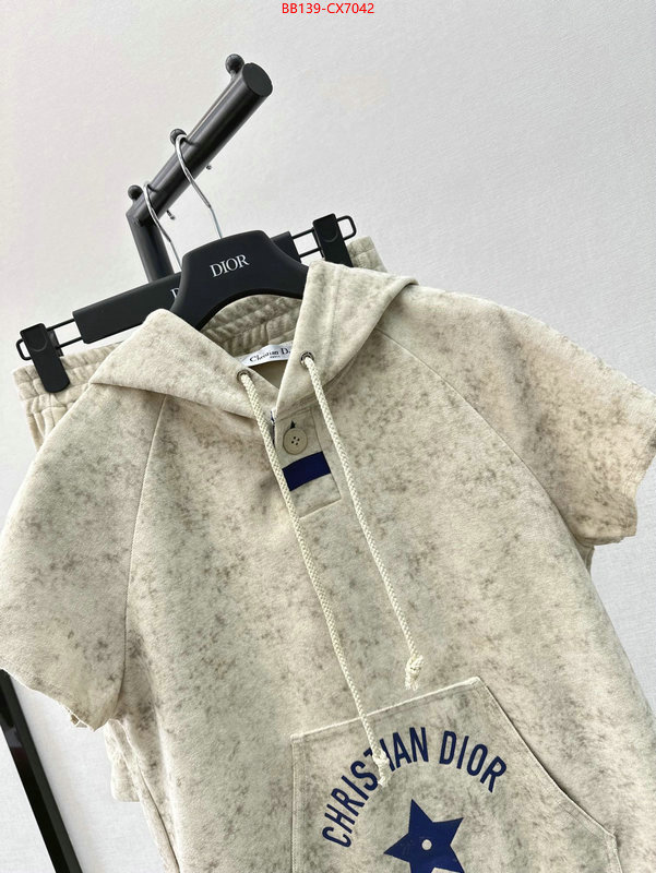 Clothing-Dior best replica 1:1 ID: CX7042 $: 139USD