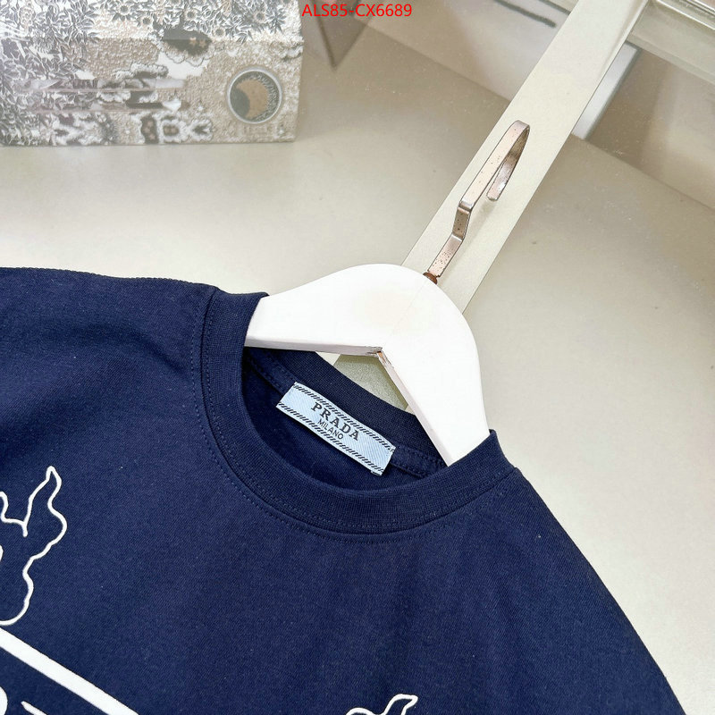 Kids clothing-Prada what is a 1:1 replica ID: CX6689 $: 85USD