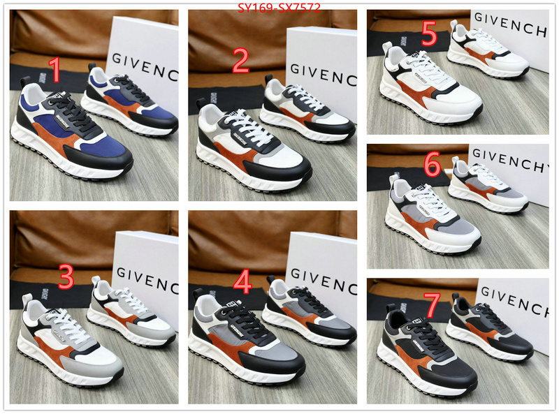 Men shoes-Givenchy best replica new style ID: SX7572 $: 169USD