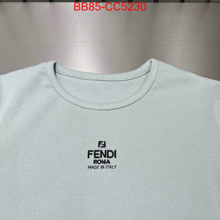 Clothing-Fendi designer replica ID: CC5230 $: 85USD