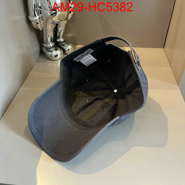 Cap(Hat)-Balenciaga fake high quality ID: HC5382 $: 29USD