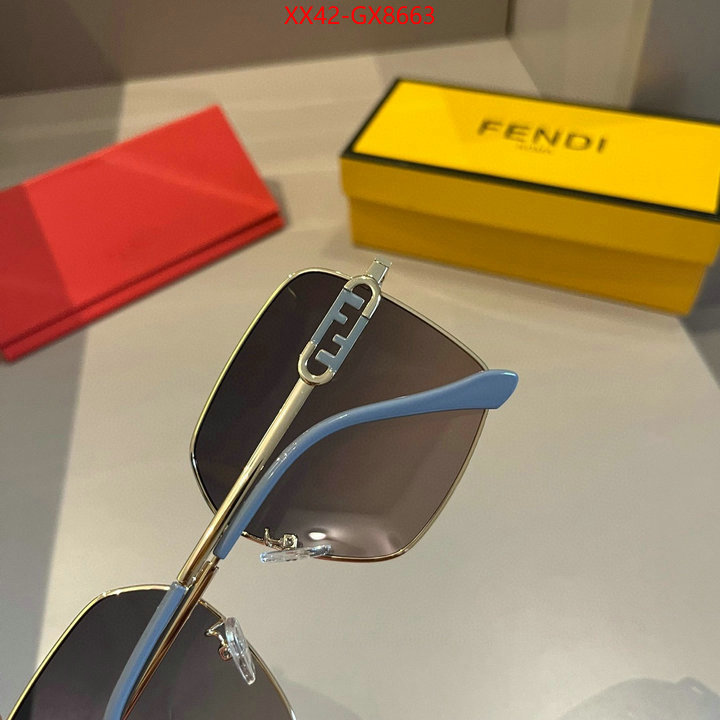 Glasses-Fendi wholesale replica ID: GX8663 $: 42USD