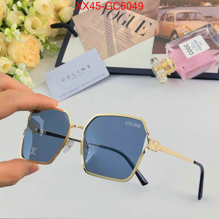 Glasses-CELINE what's best ID: GC6049 $: 45USD