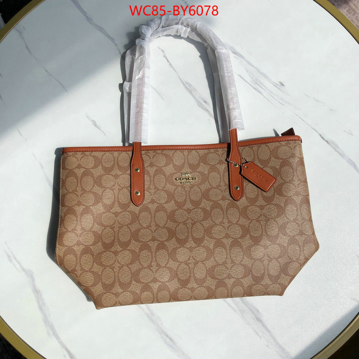 Coach Bags(4A)-Tote- buy best quality replica ID: BY6078 $: 85USD,