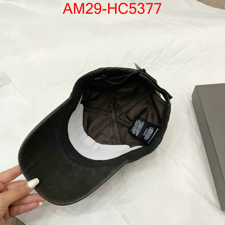 Cap(Hat)-Balenciaga exclusive cheap ID: HC5377 $: 29USD