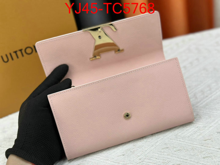 LV Bags(4A)-Wallet customize the best replica ID: TC5768 $: 45USD,