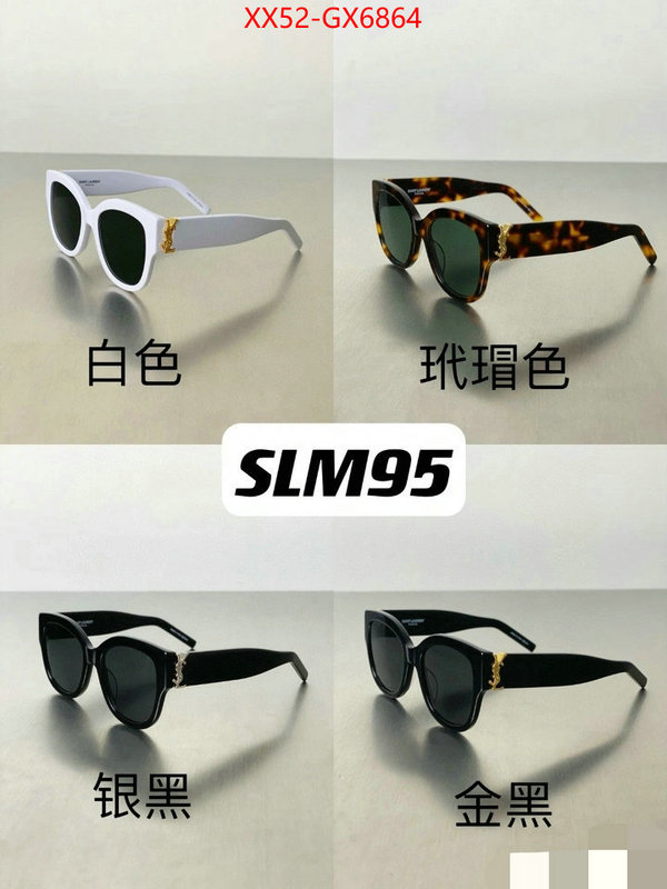 Glasses-YSL every designer ID: GX6864 $: 52USD