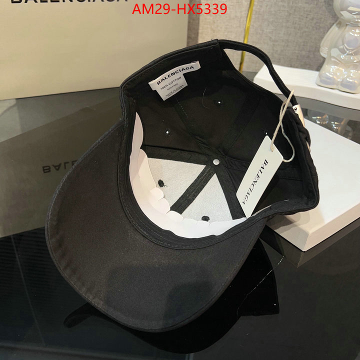 Cap(Hat)-Balenciaga wholesale imitation designer replicas ID: HX5339 $: 29USD