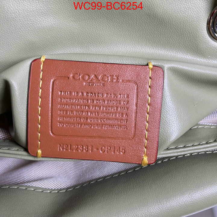 Coach Bags(4A)-Diagonal fake ID: BC6254 $: 99USD,