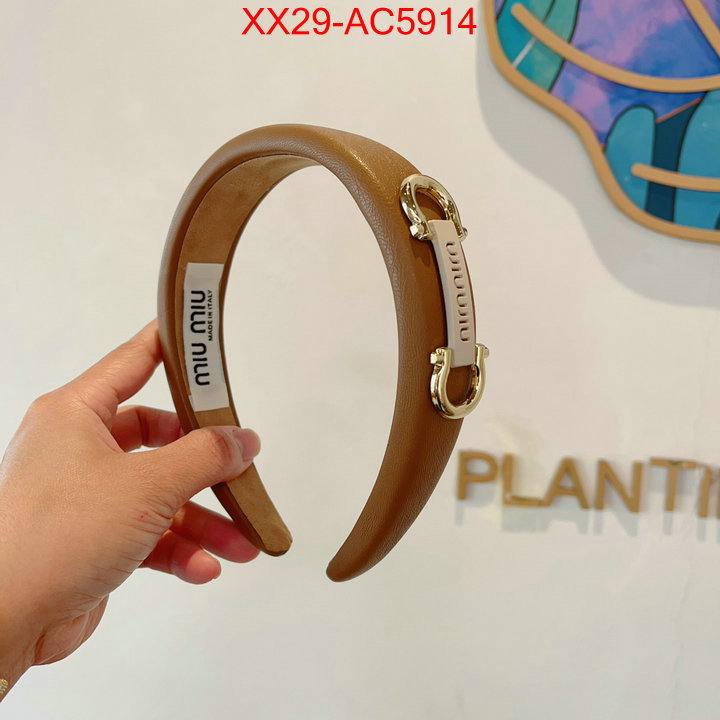 Hair band-MIU MIU 2024 luxury replicas ID: AC5914 $: 29USD