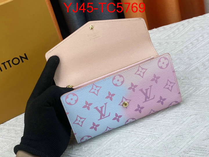 LV Bags(4A)-Wallet replica us ID: TC5769 $: 45USD,