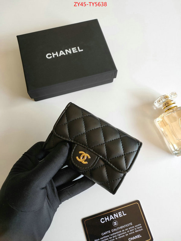 Chanel Bags(4A)-Wallet- high-end designer ID: TY5638 $: 45USD,