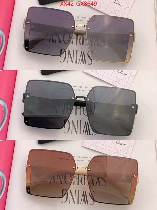 Glasses-Dior exclusive cheap ID: GX8649 $: 42USD