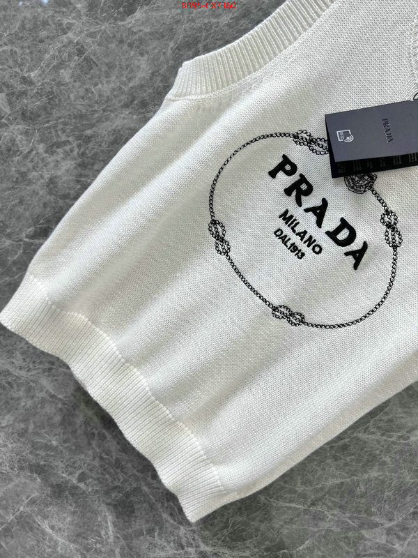 Clothing-Prada best fake ID: CX7360 $: 95USD