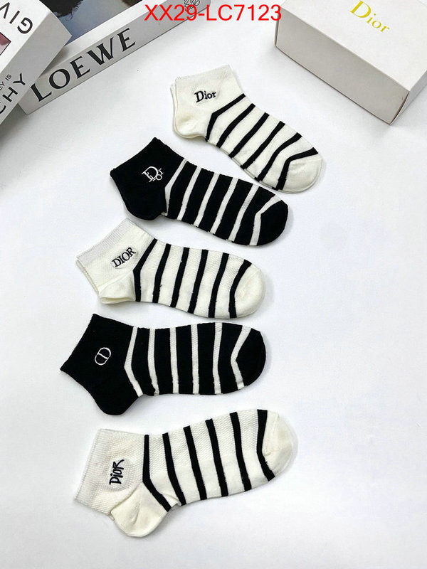 Sock-Dior outlet sale store ID: LC7123 $: 29USD