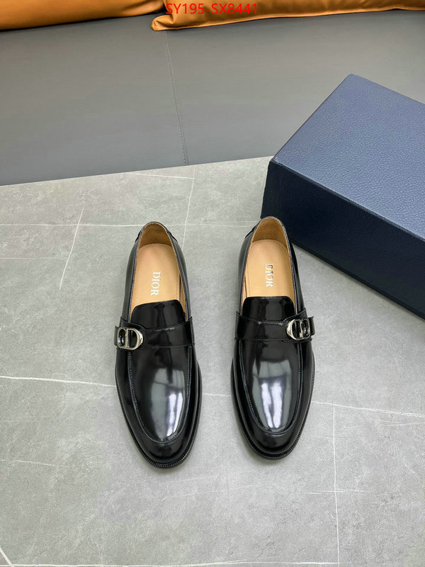 Men shoes-Dior how to find replica shop ID: SX8441 $: 195USD