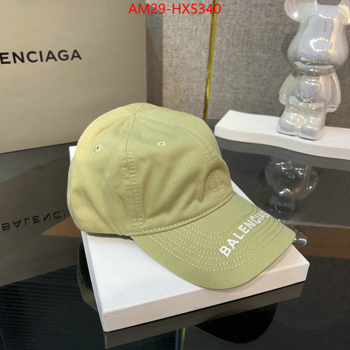 Cap(Hat)-Balenciaga aaaaa class replica ID: HX5340 $: 29USD