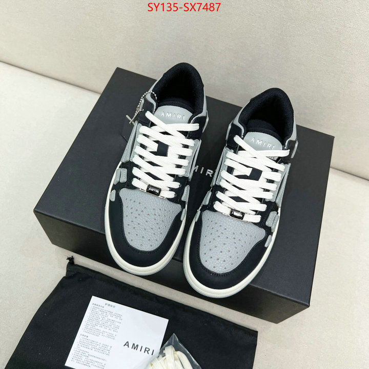 Women Shoes-AMIRI where quality designer replica ID: SX7487 $: 135USD