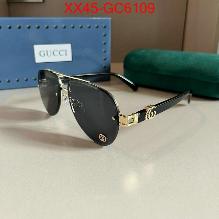 Glasses-Gucci fashion designer ID: GC6109 $: 45USD