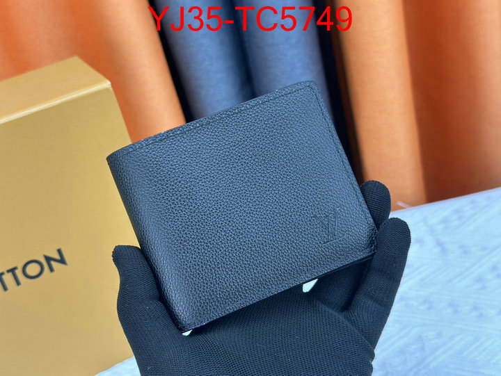 LV Bags(4A)-Wallet 7 star quality designer replica ID: TC5749 $: 35USD,