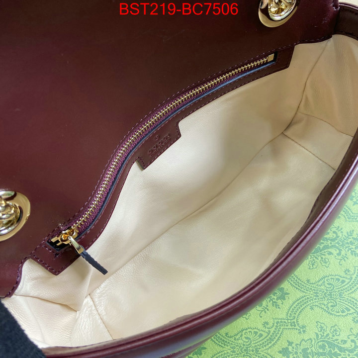 Gucci Bags(TOP)-Marmont 1:1 ID: BC7506 $: 219USD,