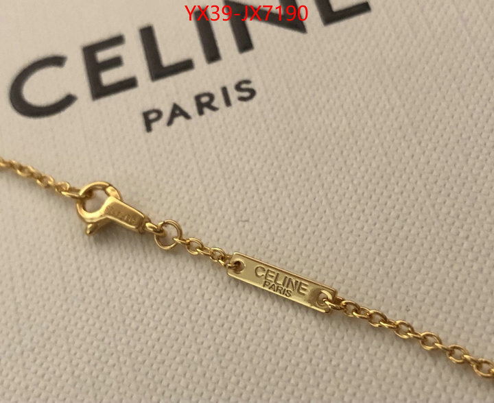 Jewelry-CELINE fashion ID: JX7190 $: 39USD