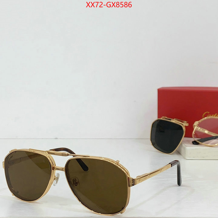 Glasses-Cartier buy 1:1 ID: GX8586 $: 72USD