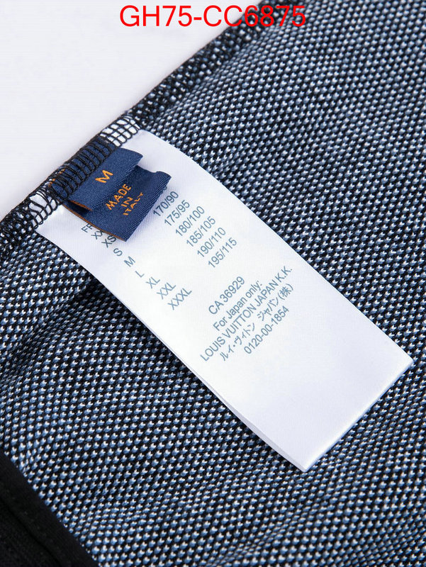 Clothing-LV new designer replica ID: CC6875 $: 75USD
