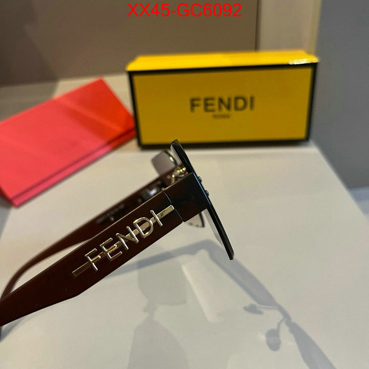 Glasses-Fendi best luxury replica ID: GC6092 $: 45USD