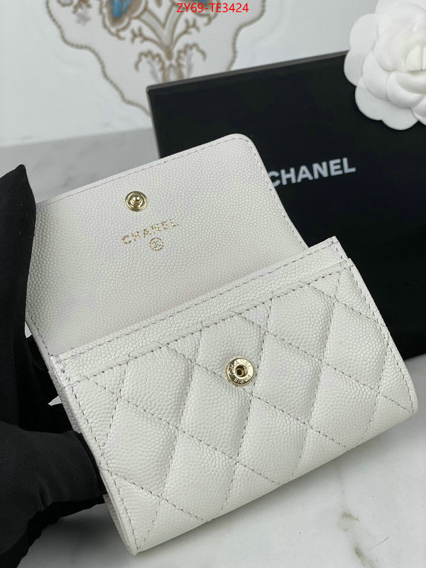 Chanel Bags(4A)-Wallet- designer fashion replica ID: TE3424 $: 69USD,