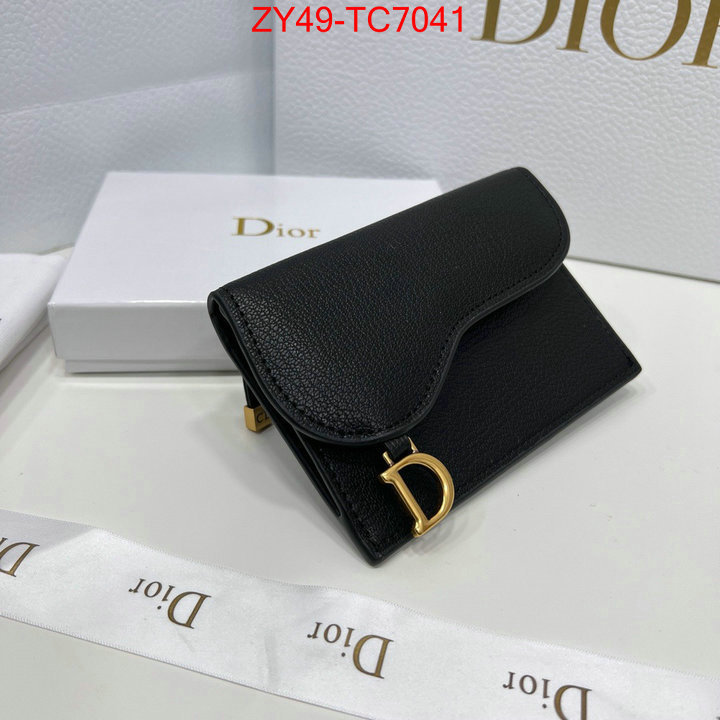 Dior Bags(4A)-Wallet- china sale ID: TC7041 $: 49USD,