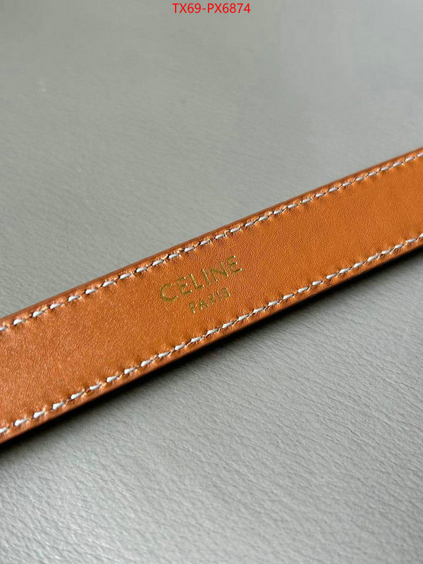 Belts-CELINE where quality designer replica ID: PX6874 $: 69USD
