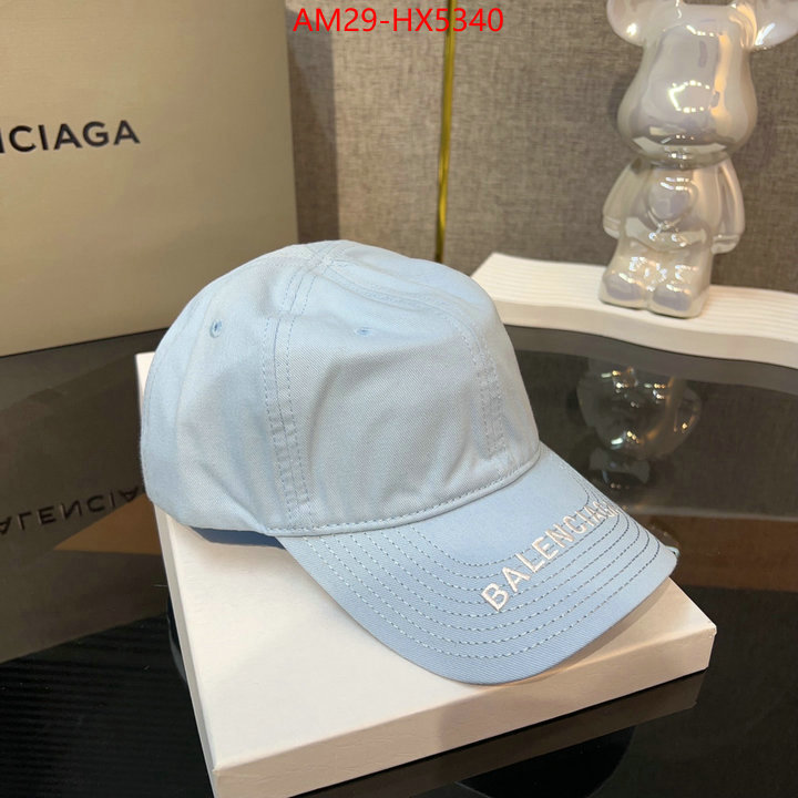 Cap(Hat)-Balenciaga aaaaa class replica ID: HX5340 $: 29USD