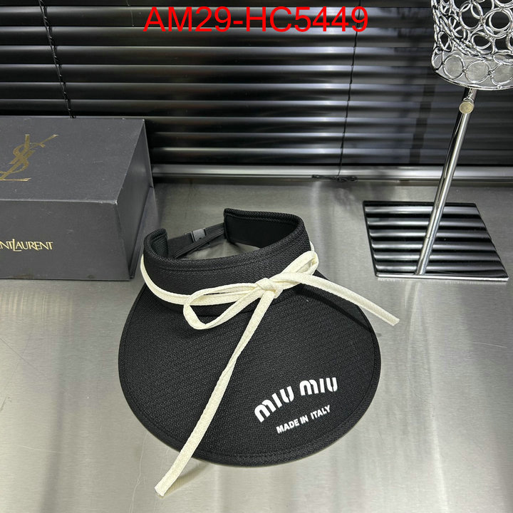 Cap(Hat)-Miu Miu where should i buy to receive ID: HC5449 $: 29USD