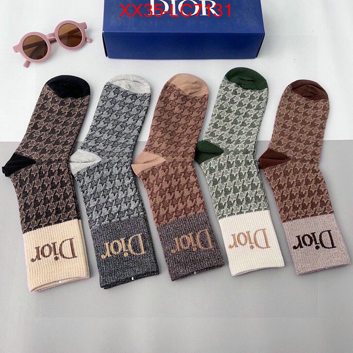 Sock-Dior outlet 1:1 replica ID: LC7131 $: 35USD