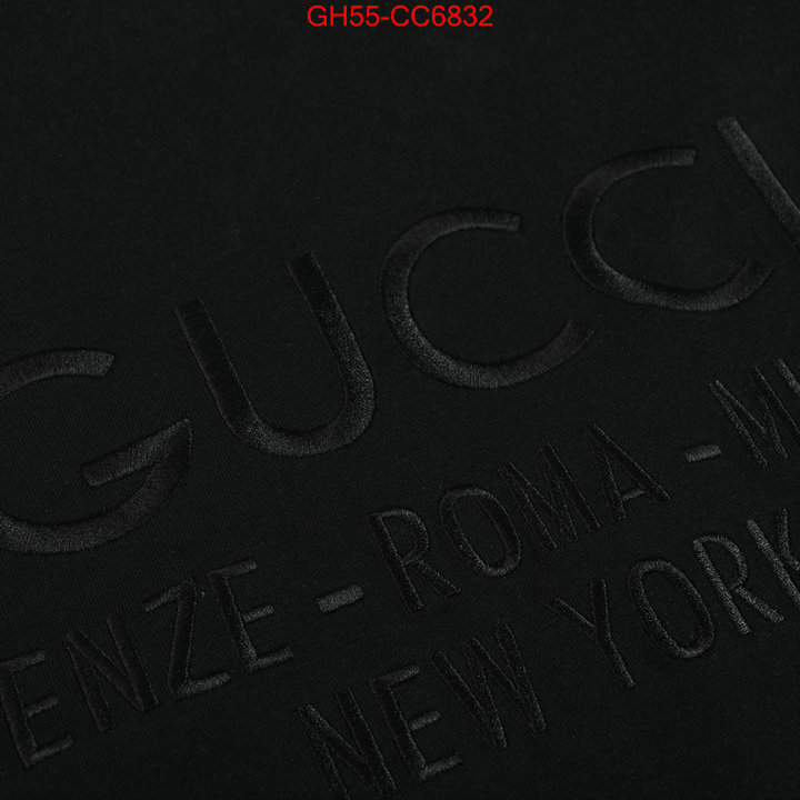 Clothing-Gucci where can i buy the best quality ID: CC6832 $: 55USD