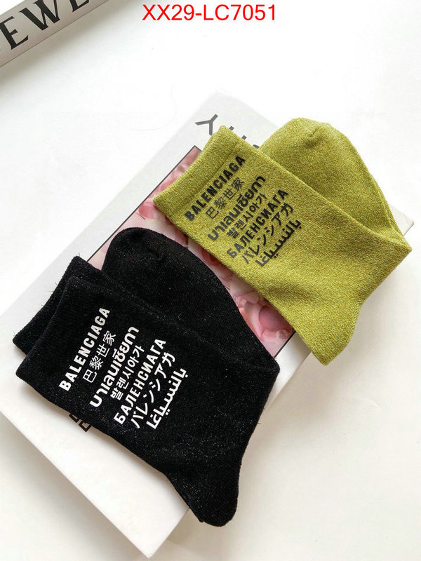 Sock-Balenciaga luxury ID: LC7051 $: 29USD