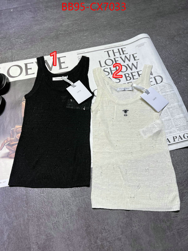 Clothing-Dior best replica quality ID: CX7033 $: 95USD